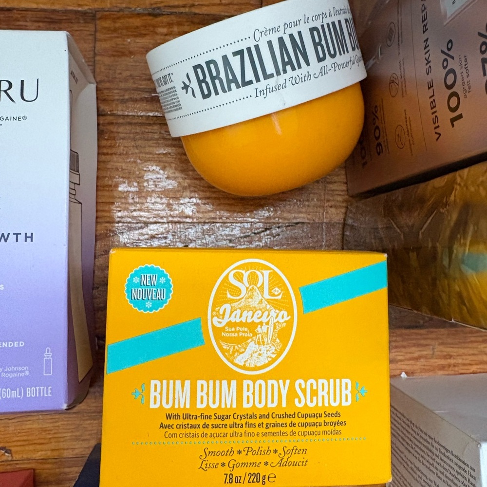 Sol de Janeiro Brazilian Bum Bum Body Scrub + Cream Bundle
